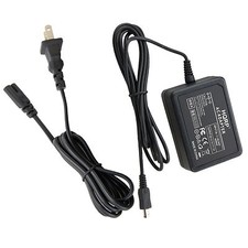 HQRP AC Power Adapter Charger for Samsung SMX-C200, SMX-C24, SMX-C24BN, SMX-F40