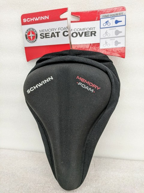 schwinn memory foam bike seat cover