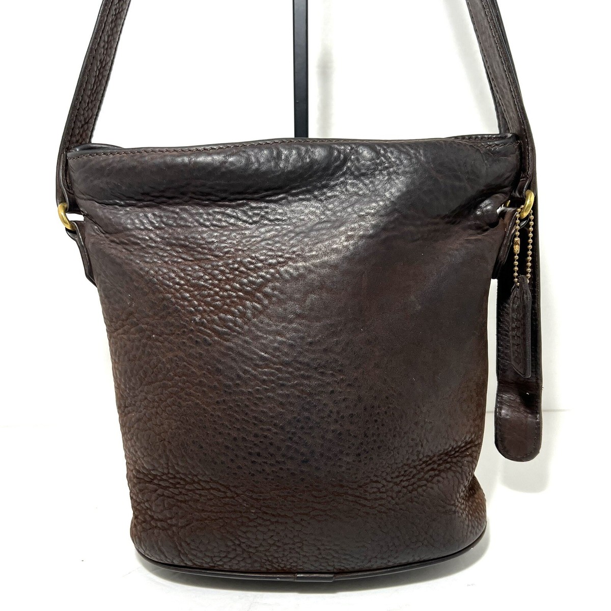 COACH Vintage 4933 Sonoma Nubuc Cowhide Leather Bucket Bag