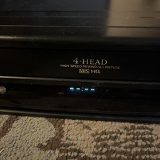 Sharp VCR 4-Head VHS VC-H810 VCR 4-Head VHS Player Without Remote