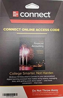 FINANCIAL - Printed Access Code, by David Spiceland; Wayne - Very Good p