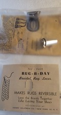 Vintage Rug a Day Tool Kit with Instructions for Braided Rugs