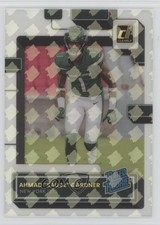 2022 Panini Clearly Donruss Rated Rookie Holo RR Logo Ahmad Gardner Sauce jg3