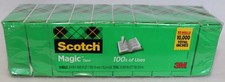 Scotch Magic Tape 10 ROLL PACK 3M