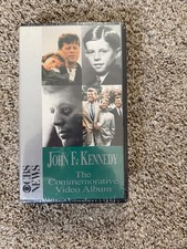 John F. Kennedy Commemorative Video Album CBS News VHS Tape Brand New - Sealed