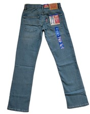 Levi s boys 511 slim flex jeans size 12 blue adjustable waistband 26x26
