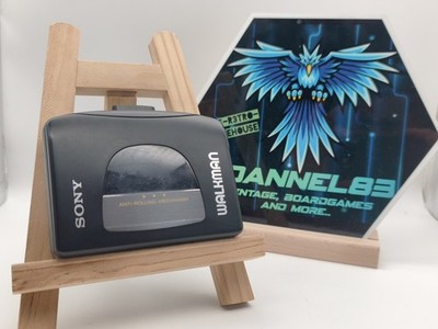 Sony Walkman WM-EX10 Schwarz Tragbarer Kassetten Retro Defekt 