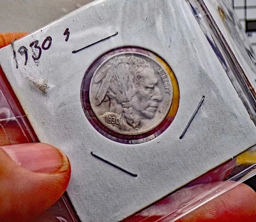 4 1930's Buffalo NIckels with Readable Dates