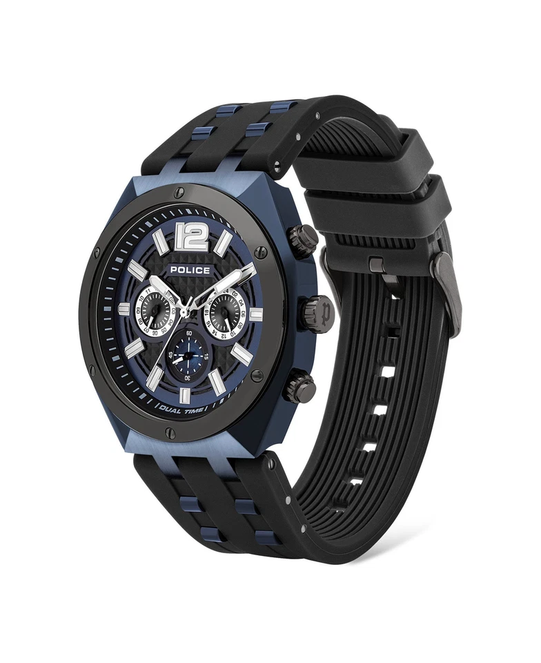 Police Black and blue Kediri Men's Watch PL.15995JSBLU/03P - Image 2 of 3