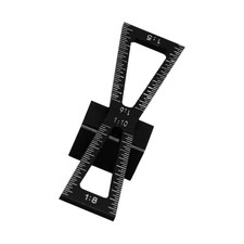 Dovetail Marker Gauge 1:5, 1:6, 1:8, 1:10 Slopes Scribing Hand Tool Premium