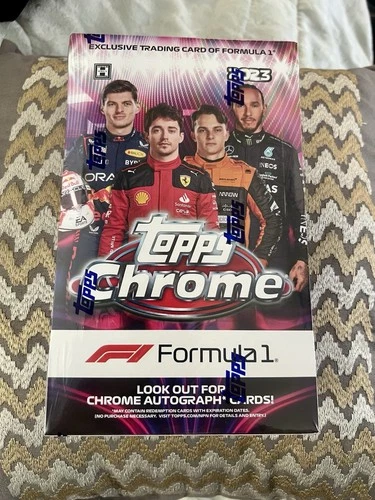 2023 Topps Chrome Formula 1 Racing Factory Sealed Hobby Box Piastri !!