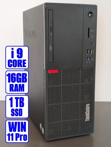 PC Lenovo ThinkCentre M720t Core i9-9900 5.00GHz, RAM 16GB DDR4, SSD M.2 1TB