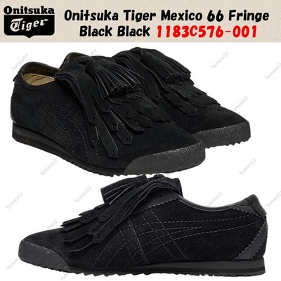 Onitsuka Tiger Mexico 66 Fringe Black Black 1183C576-001