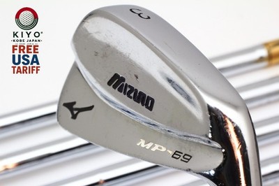 8Pcs MIZUNO MP-69 FORGED Iron set 3-4-5-6-7-8-9-PW Stiff Flex DG S300 RH Irons