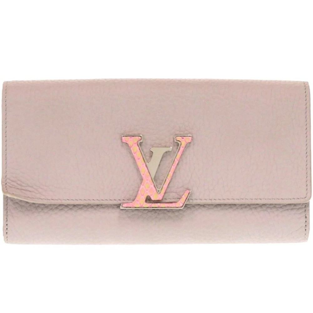 Louis Vuitton Capucines N87625 Python Leather Tot… - image 1