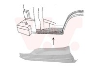 Van Wezel Einstiegblech Links (5870101) FüR Vw Transporter T3 | TüRschweller,