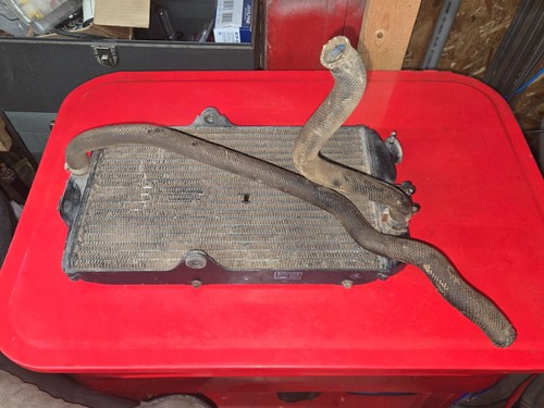 1987 suzuki lt500 quadracer oem radiator and hoses upper lower 87-90