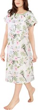 Utopia Care Hospital Gown for Women Snap Button Closure Soft Patient Gown
