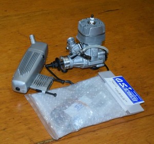 OS GT 15 Gasoline RC model airplane engine NEW Ignition IG-06 90 E-4040 15cc gas