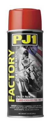 PJ1 PJ1 Spray Paint - 12oz. Aerosol - Honda Red 88-89 Motorcycle ATV/UTV PWC
