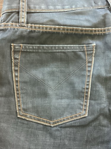 John Varvatos Jeans Men’s Distressed Black 34x29 Bowery Slim Straight Leg NWOT - Picture 6 of 13
