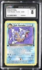 2000 Pokemon Dark Gyarados Team Rocket 1st Edition 25/82 CGC NM/MINT 8
