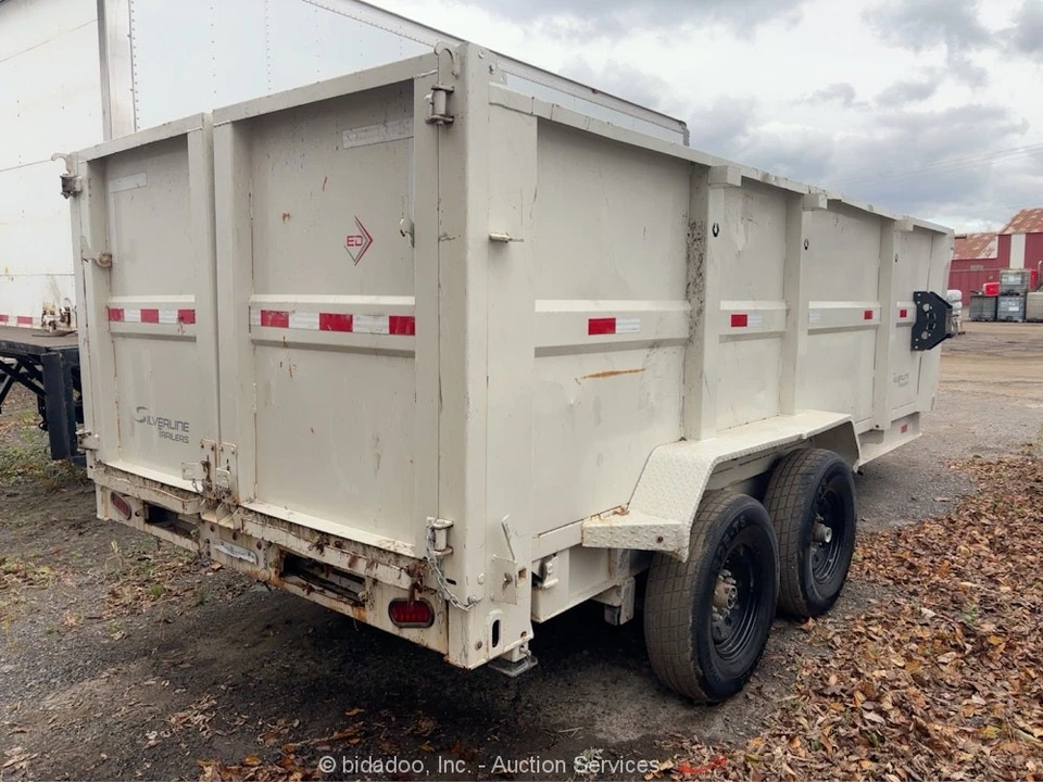 2024 Ed Trailers LPT8316274S-BP 16' T/A 14K Hydraulic Dump Trailer Tarp bidadoo - Image 4 of 4