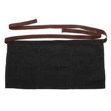 Toyvian Unisex Half Apron - Chef, Server, Waitress Denim Apron With 3 Pockets...