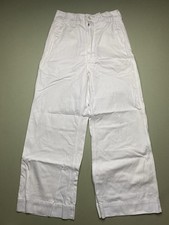 VTG 1952 Sailor Wide Leg Flare Pants 1950s Military White True Vintage Size 28