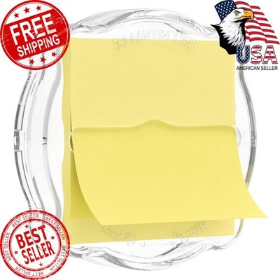 SmartandCool Magnetic Accordion Sticky Note Dispenser Clear