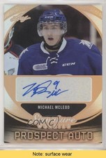 2015 Leaf Signature Series Prospect Bronze Michael McLeod #SP-MM2 Auto READ b5y