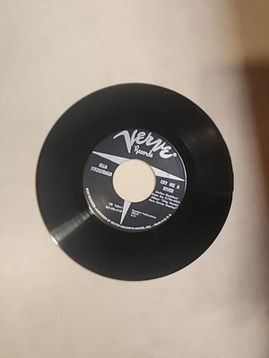 Ella Fitzgerald   Clap Hands! Here Comes Charley / Cry Me A River 45 RPM Verve 