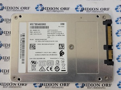 INTEL 545S SERIES 512GB 2.5'' SATA SSD SSDSC2KW512G8, Grade A+, SKU 12017
