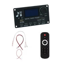 Audio Amplifier Decoder Board BT 5.0 MP3/WMA/WAV Multifunctional Integration