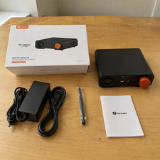 Fosi Audio ZH3 DAC Headphone Amp, Fully Balanced Preamp 4-in-4-out with Remote