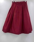 White House Black Market Womens Pink Pleated Front Classic A-Line Skirt Size 2 — photo 2