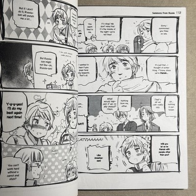 Hetalia Axis Powers Volume 6 Manga Hidekaz Himaruya Rightstuf