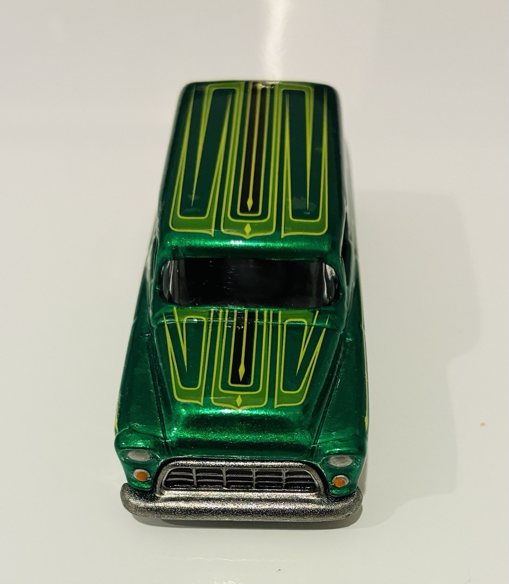 Hot Wheels RLC 2012 Collector Edition '55 Chevy Panel Green Loose