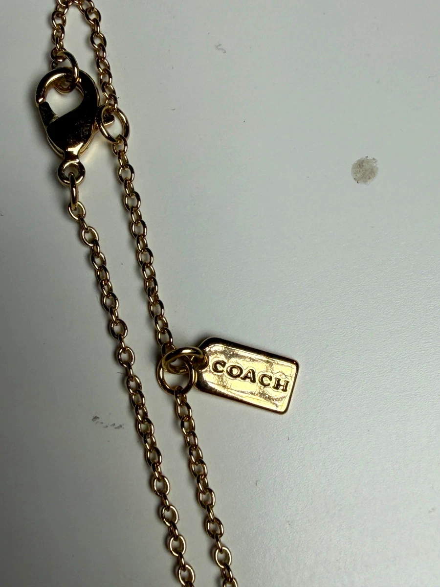 Coach Gold Fashion Necklaces & Pendants for sale | eBay