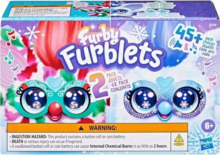 Furby Furblets. 2 Pack. Sno-Flay And Pep-Mint! | eBay