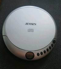 Jensen Compact Disc CD Player Model CD-36 Silver No Headphones