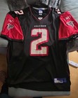NFL Atlanta Falcons Matt Ryan Reebok XL Jersey NFL Equipment Black Red #2