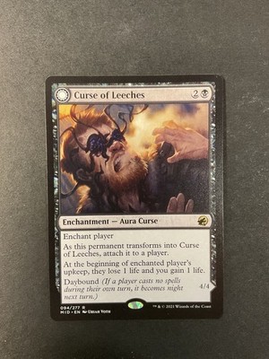Curse of Leeches - Innistrad: Midnight Hunt - Magic the Gathering - MTG