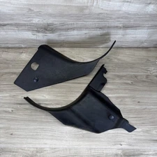 99-07 FORD F250 F350 HARLEY DAVIDSON LOWER KICK PANEL TRIM SET RH & LH BLACK OEM