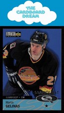 Martin Gelinas 1997-98 Collector's Choice StarQuest #SQ8 Vancouver Canucks