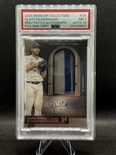 2024 Topps Museum Clayton Kershaw Jumbo Patch Auto /15 PSA 10 Dodgers #MMJPA-CK