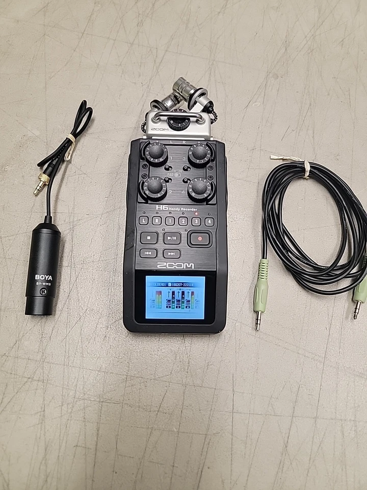 Zoom H6 Digital Handheld Recorder XY H-5 Portable Handy - Bild 3 von 4