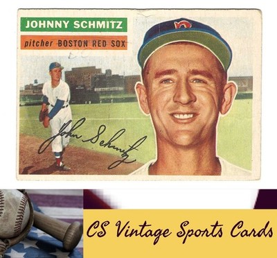 1956 Topps #298 Johnny Schmitz (MK)