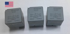 USA SELLER GM OEM DECO RELAY 3 PC LOT 96190189  1 YEAR WARRANTY TESTED  GM12