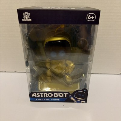 ASTRO BOT GOLD VINYL Culturefly 7'' Figure Playstation LIMITED CHASE RARE NEW